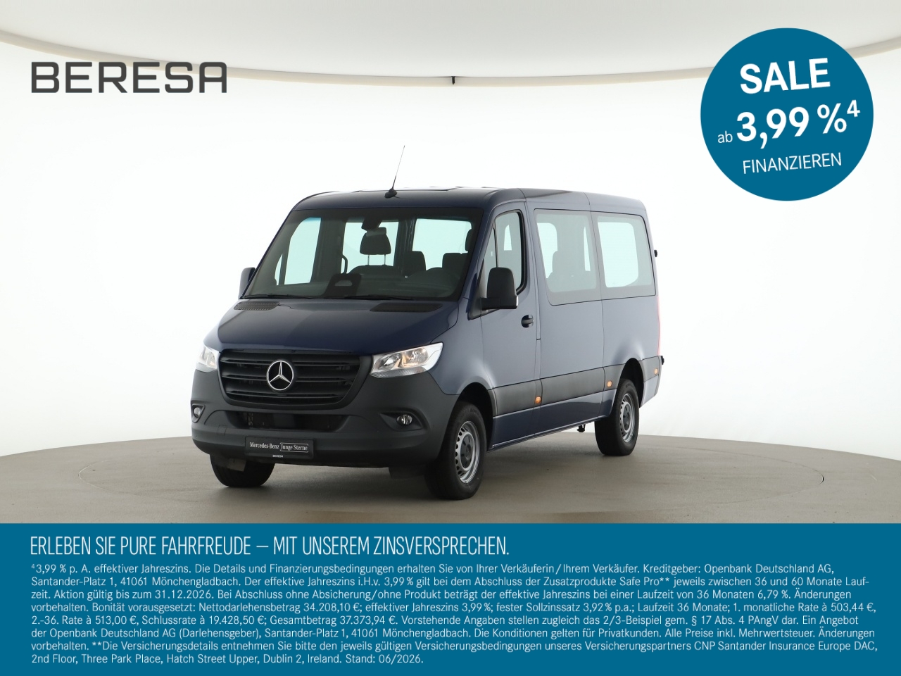 Sprinter 315 CDI Tourer Standard Pro 8 Sitze