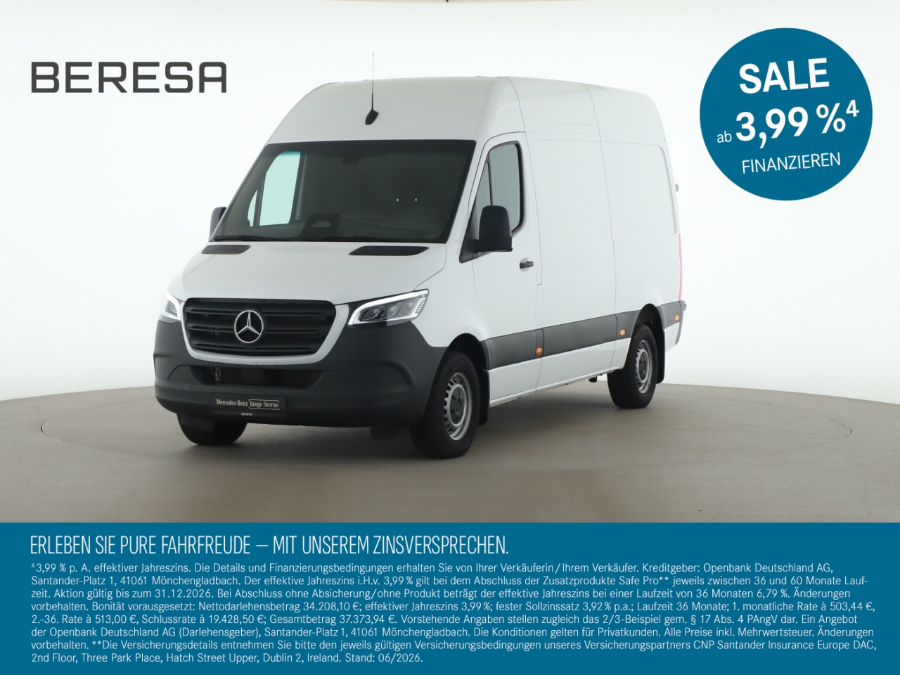 Sprinter 319 CDI Kasten Hoch Pro AHK LED Kamera