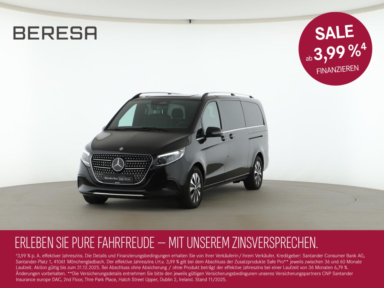 V 300 d Extralang Avantgarde Distronic 360° LED