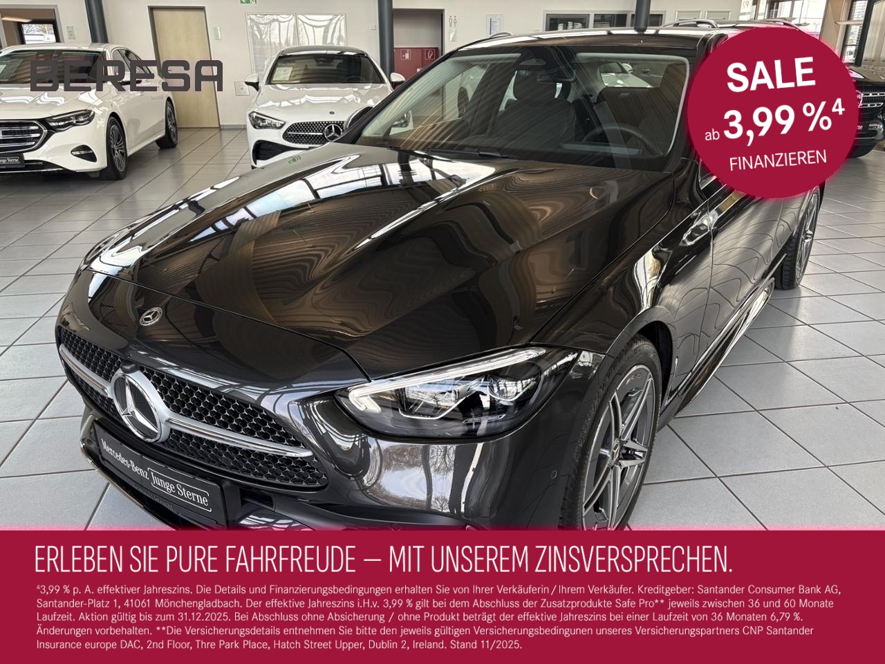 C 200 d AMG *AHK* Memory Winter-P. Metallic