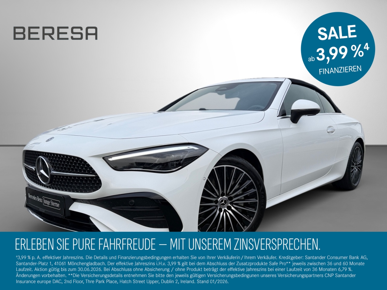 CLE 220 d Cabriolet AMG Distronic ARTICO braun