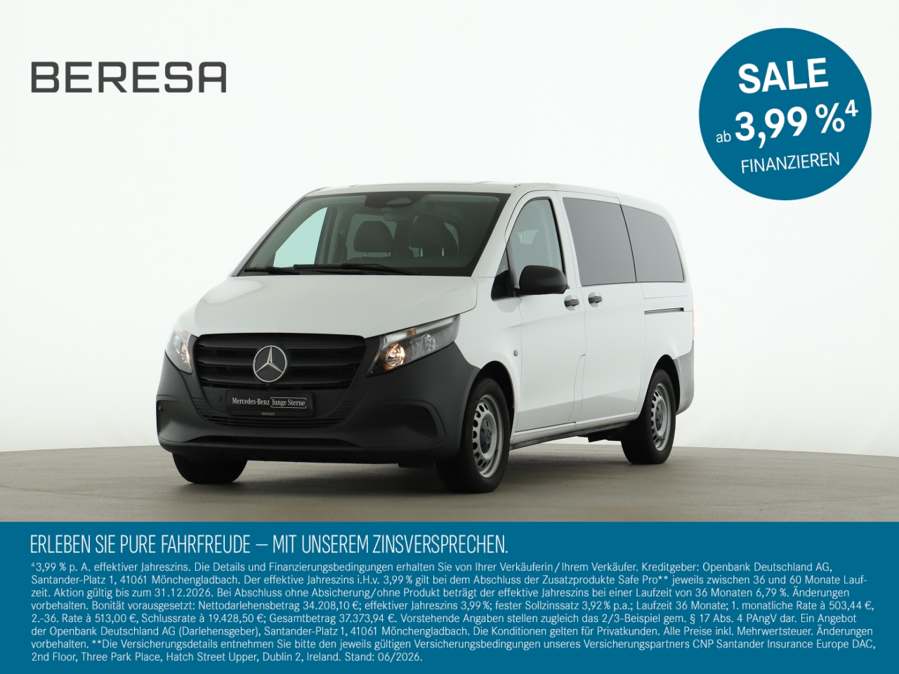 Vito 114 CDI Tourer Lang 9 Sitzer Kamera