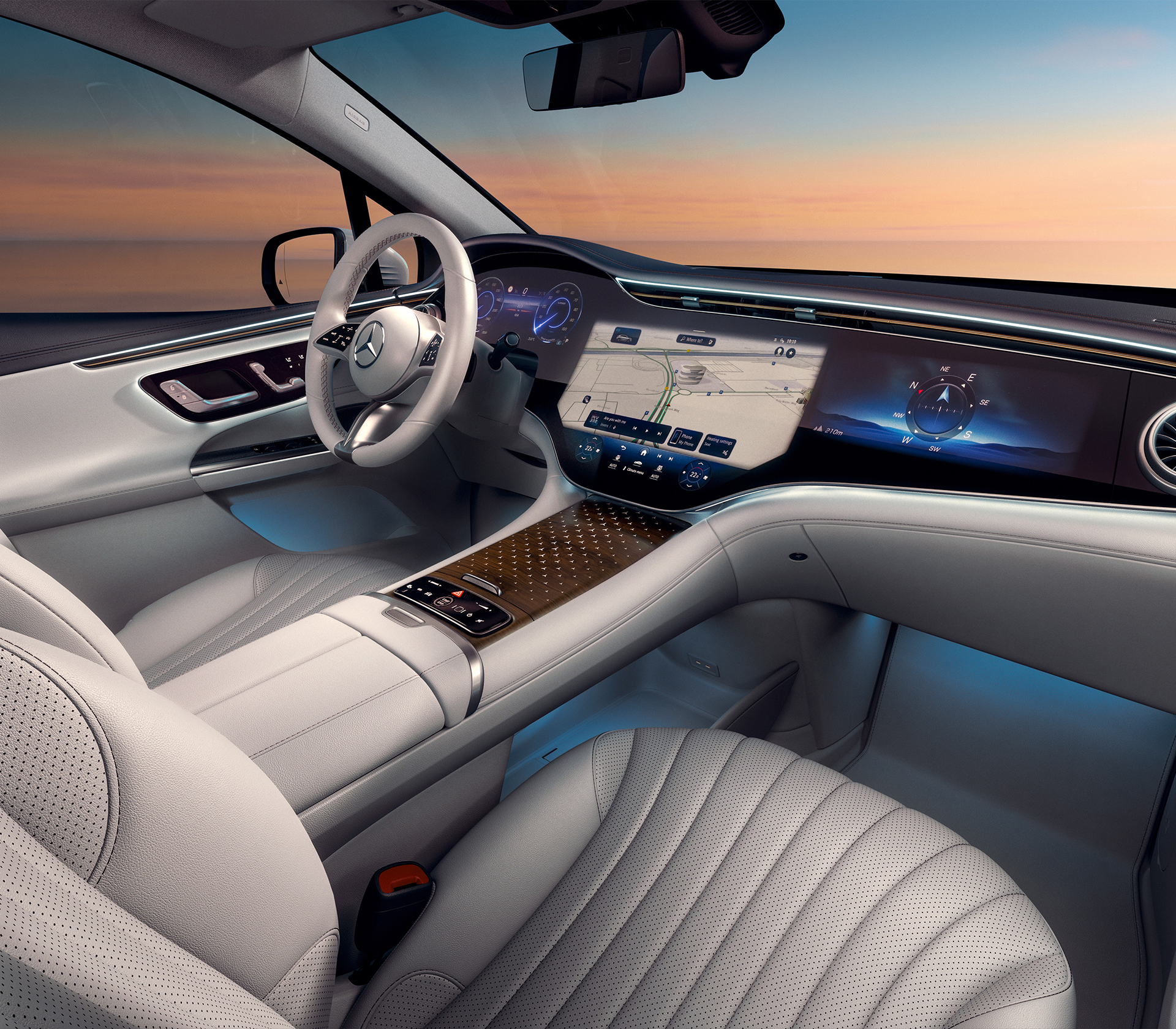 EQE Limousine Interieur