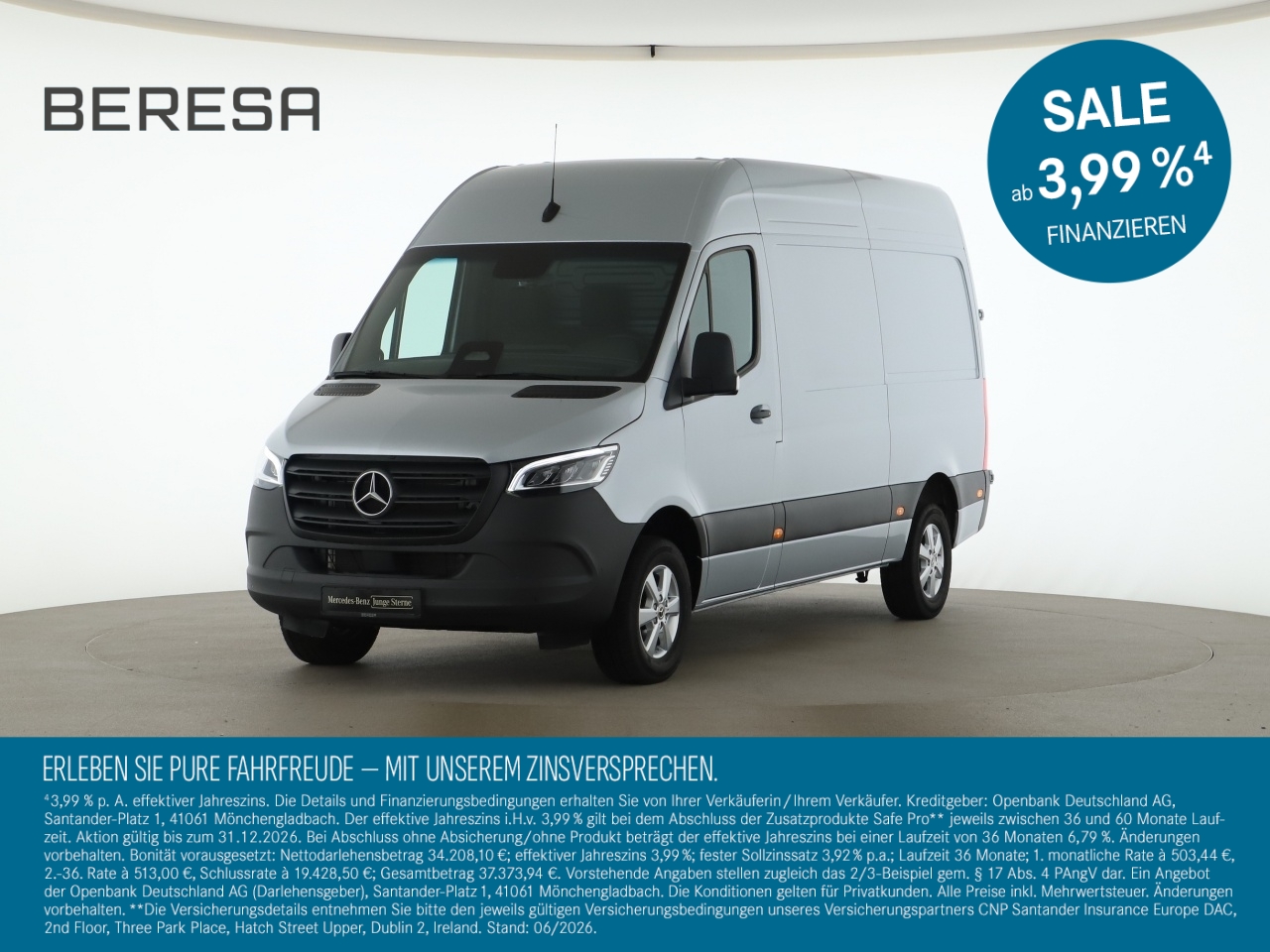 Sprinter 317 CDI Kasten Hoch Pro AHK Distr. LED