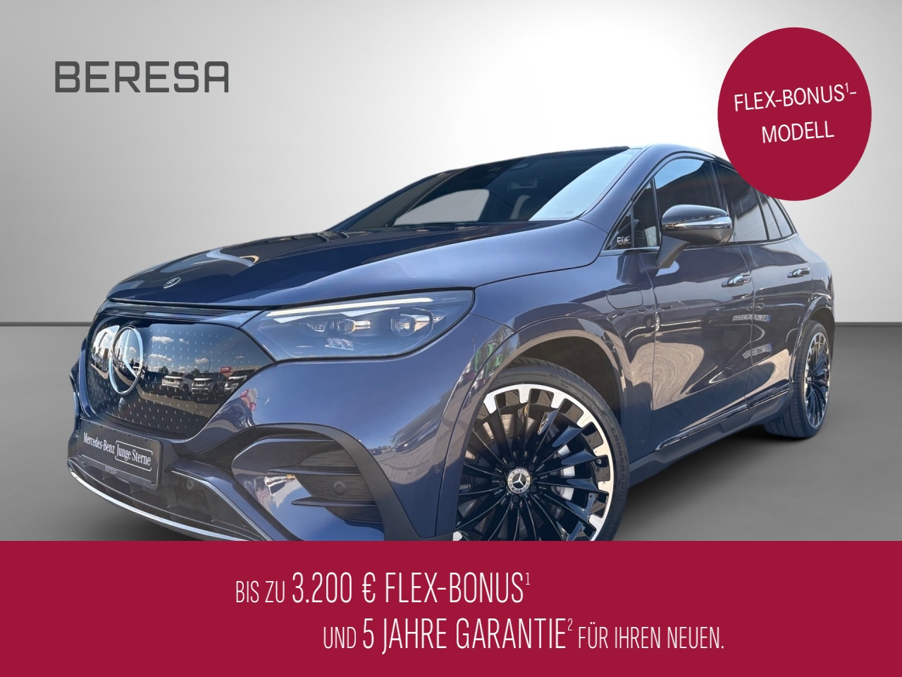 EQE 350+ SUV AMG Airmatic AHK Pano HUD 22 Zoll