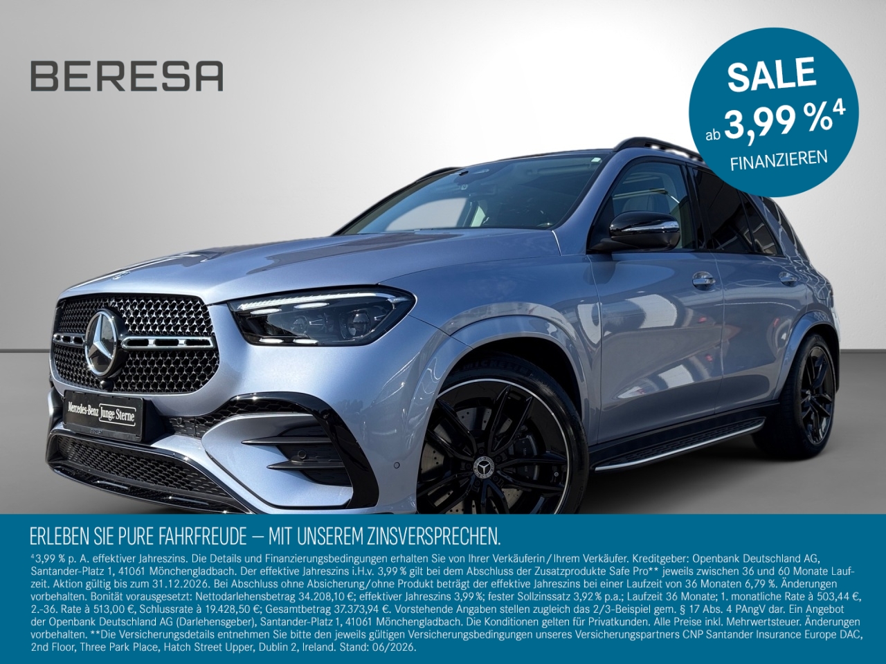 GLE 400 e 4M AMG Night Pano AHK Massage 22 Zoll