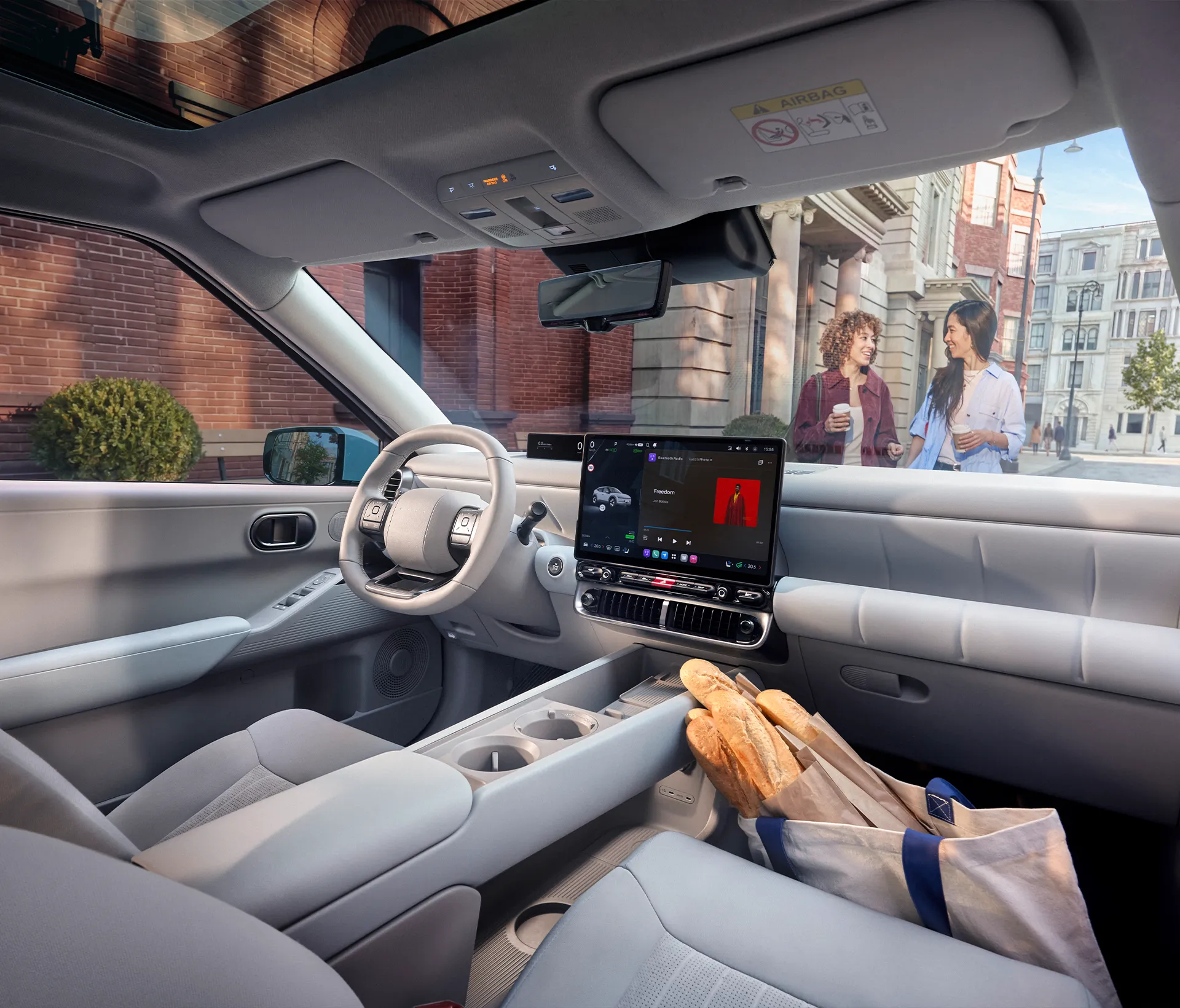Ioniq3 Helles Cockpit