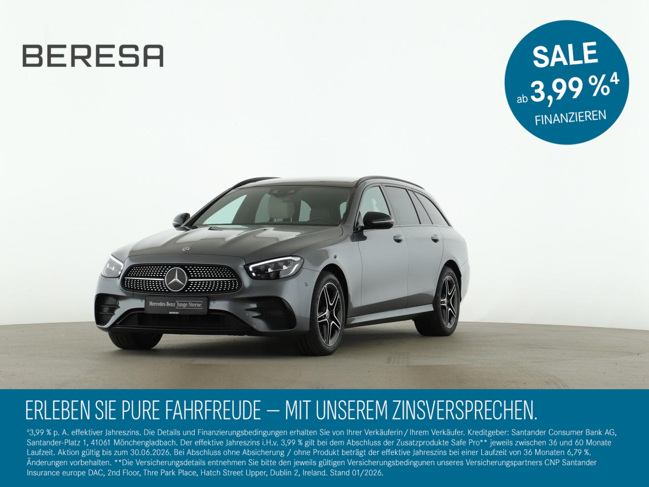 E 300 de T AMG Night Pano AHK Leder beige