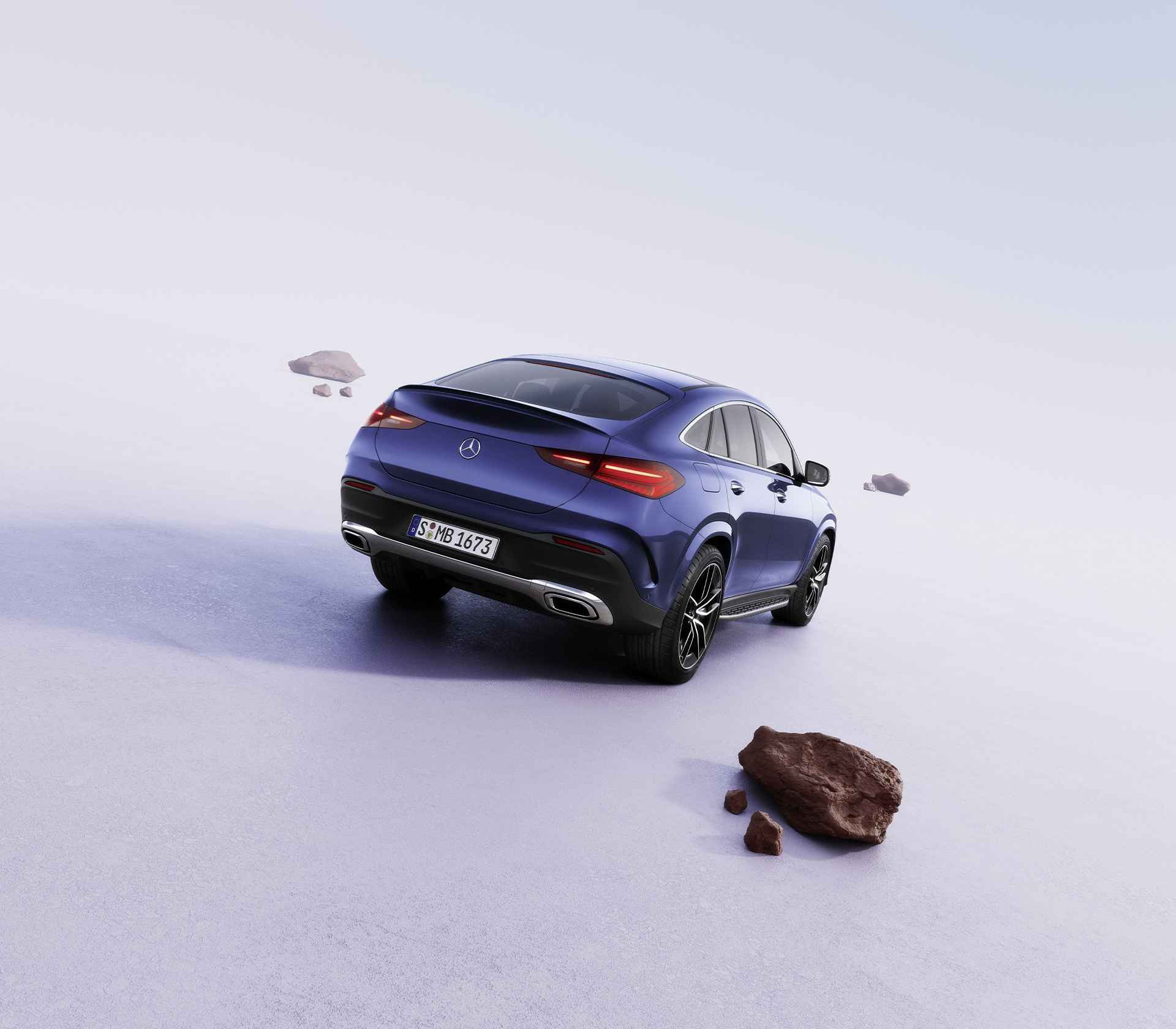 Mercedes-Benz GLE Coupé Heckansicht