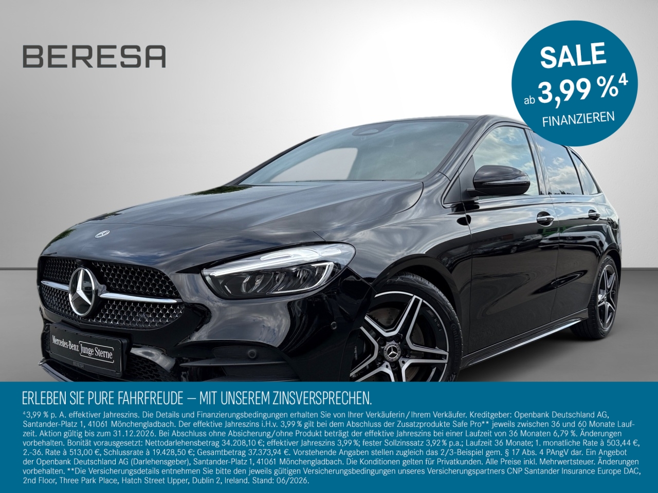 B 250 4M AMG Premium Night Ambiente Winter-P.