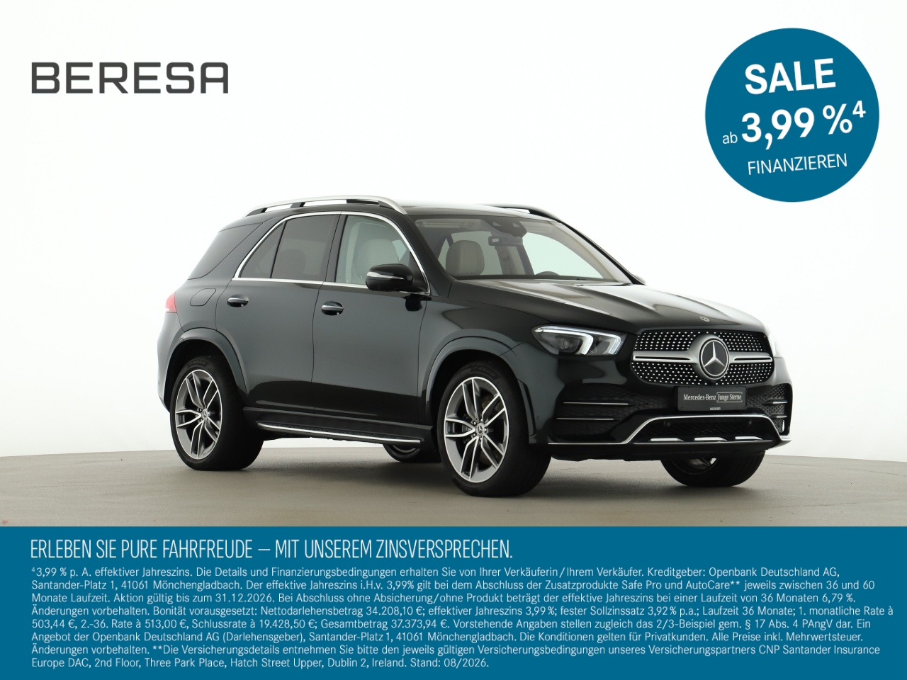 GLE 350 de 4M AMG Pano AHK HUD Burmester 360