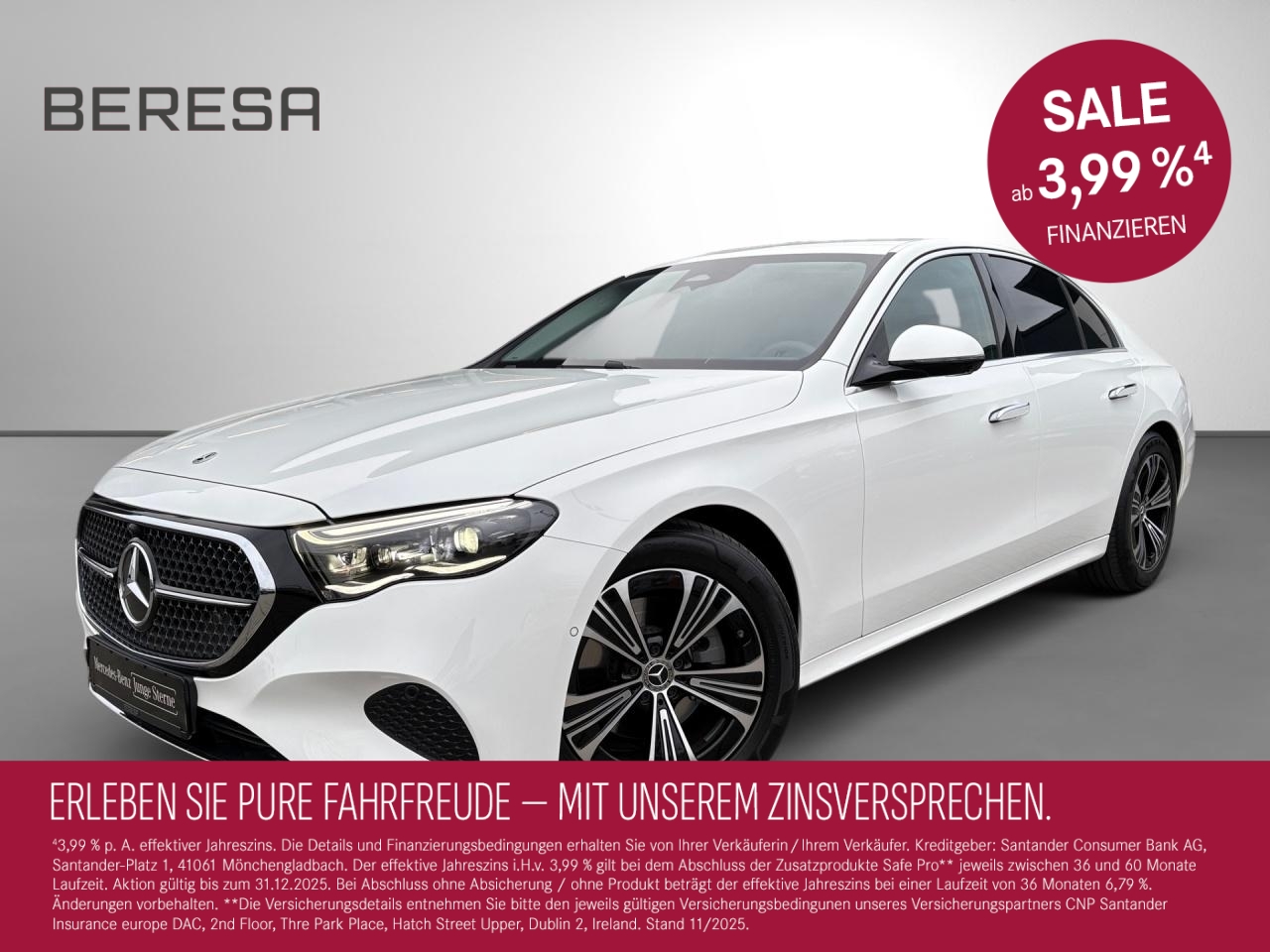 E 200 4M Avantgarde Memory Digital Light 360