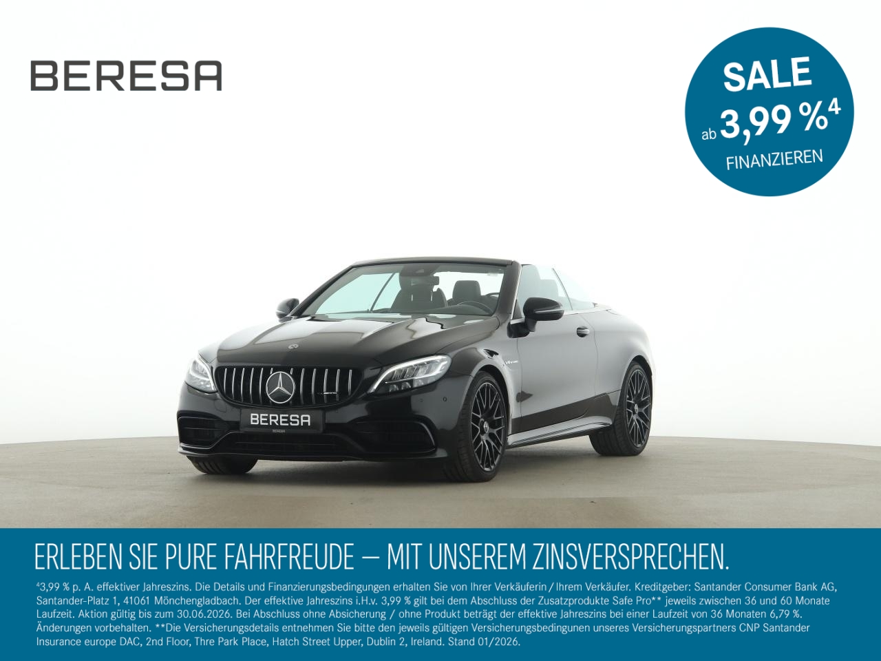 C 63 AMG Cabriolet Night Perf. Abgas Burmester