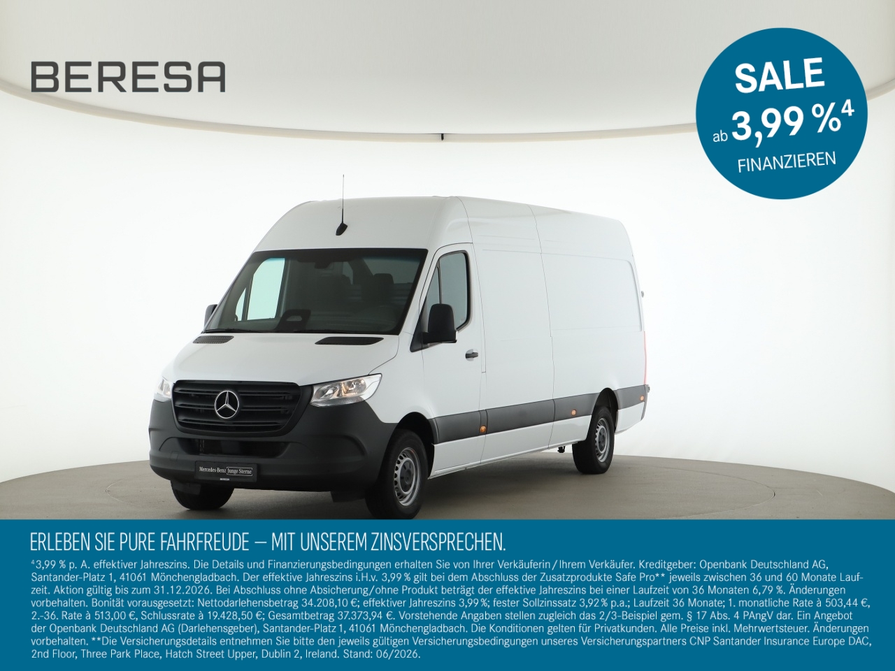 Sprinter 317 CDI Kasten Hoch Lang Pro Kamera