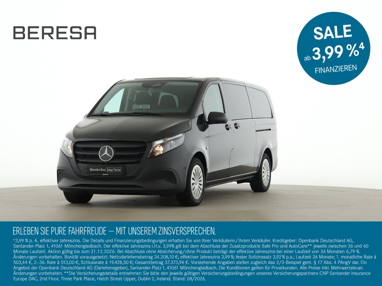 Vito 116 CDI Tourer PRO Extralang 9 Sitze AHK