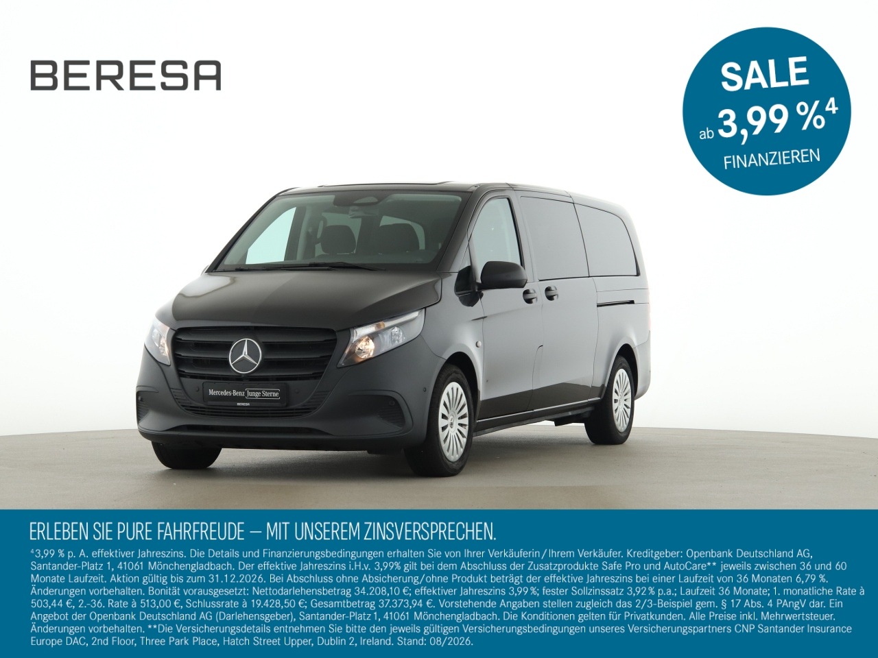 Vito 116 CDI Tourer Extralang Pro Kamera 9 Sitze