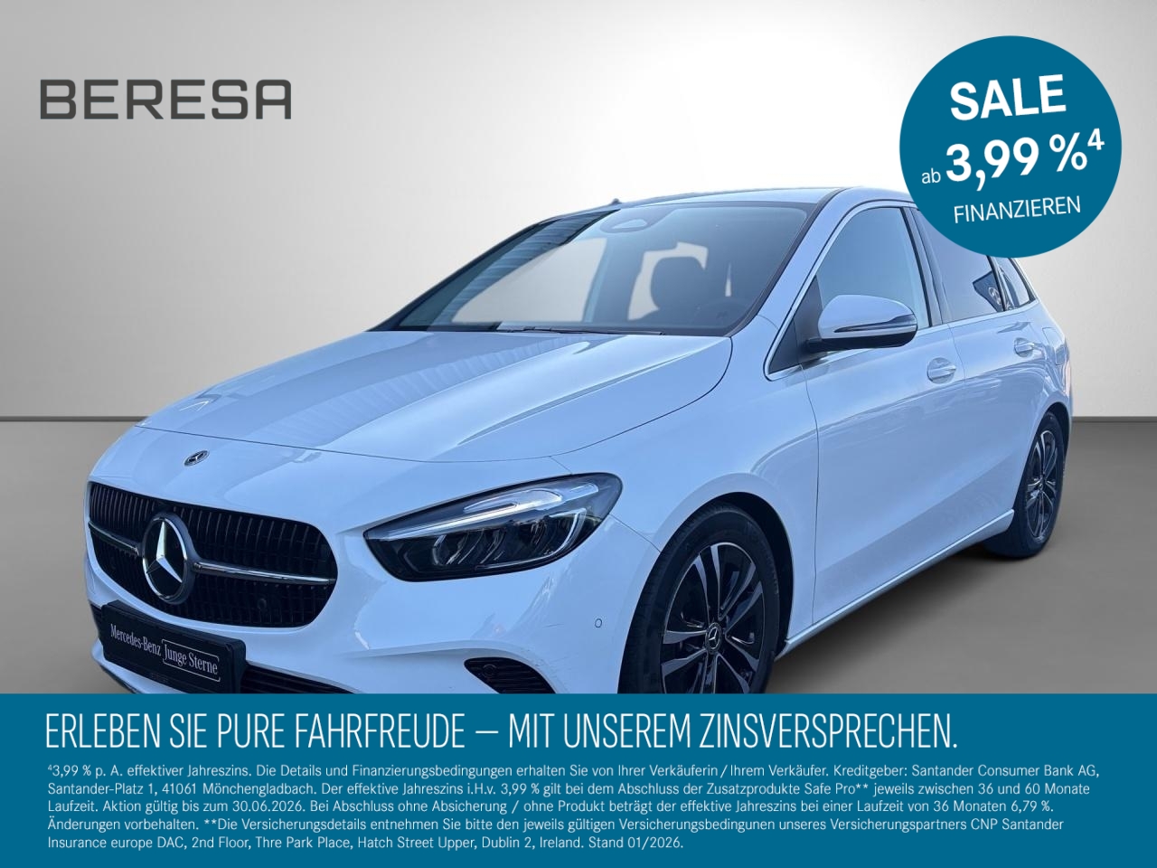 B 180 Progressive getöntes Glas Kamera Winter-P.