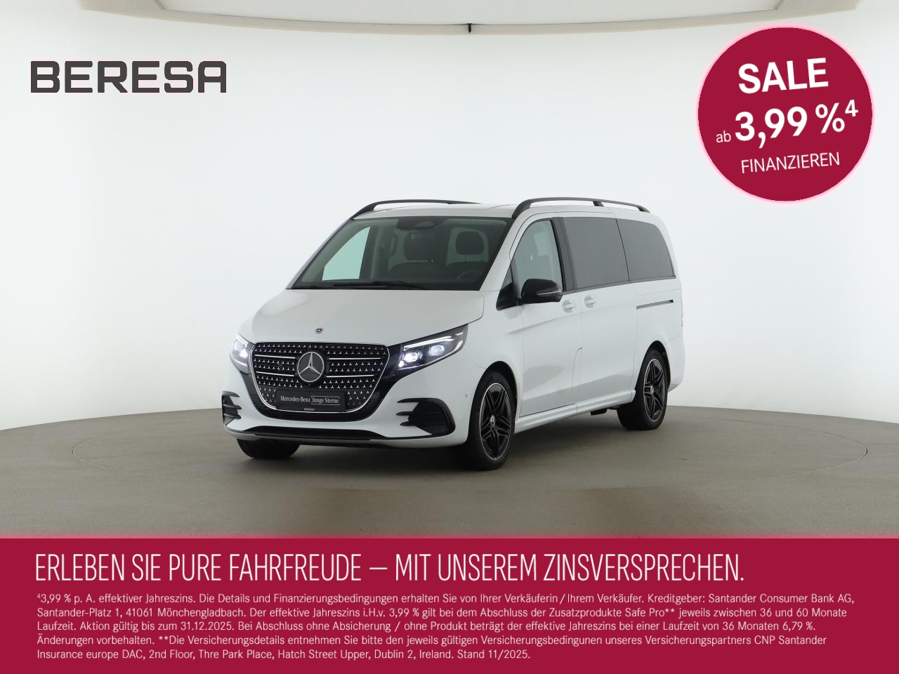 V 250 d Avantgarde Lang AMG Airmatic Distr. 360°