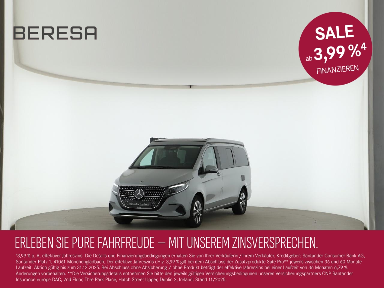 V 300 Marco Polo d 4M Airmatic AHK Standhz distr