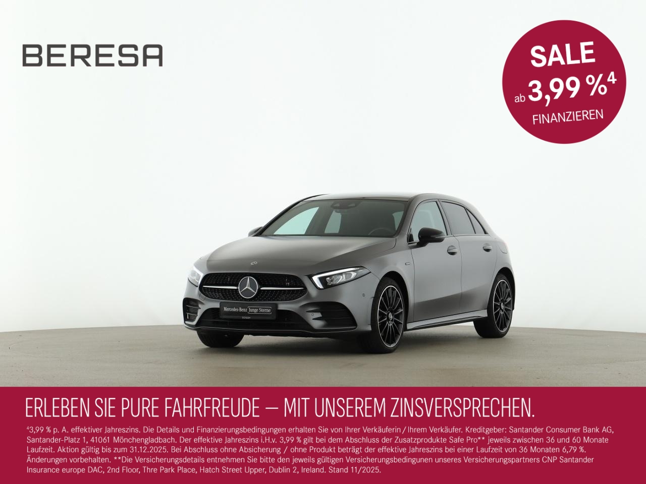 A 250 e AMG Night MBUX Pano HUD Kamera LED Navi