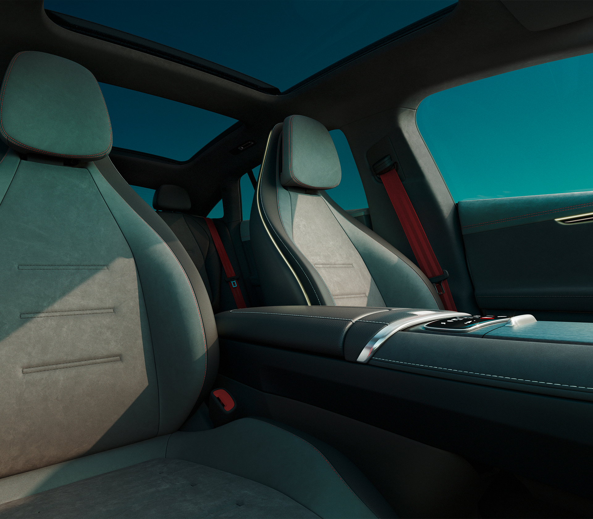 Mercedes-Benz EQE Limousine Innenansicht