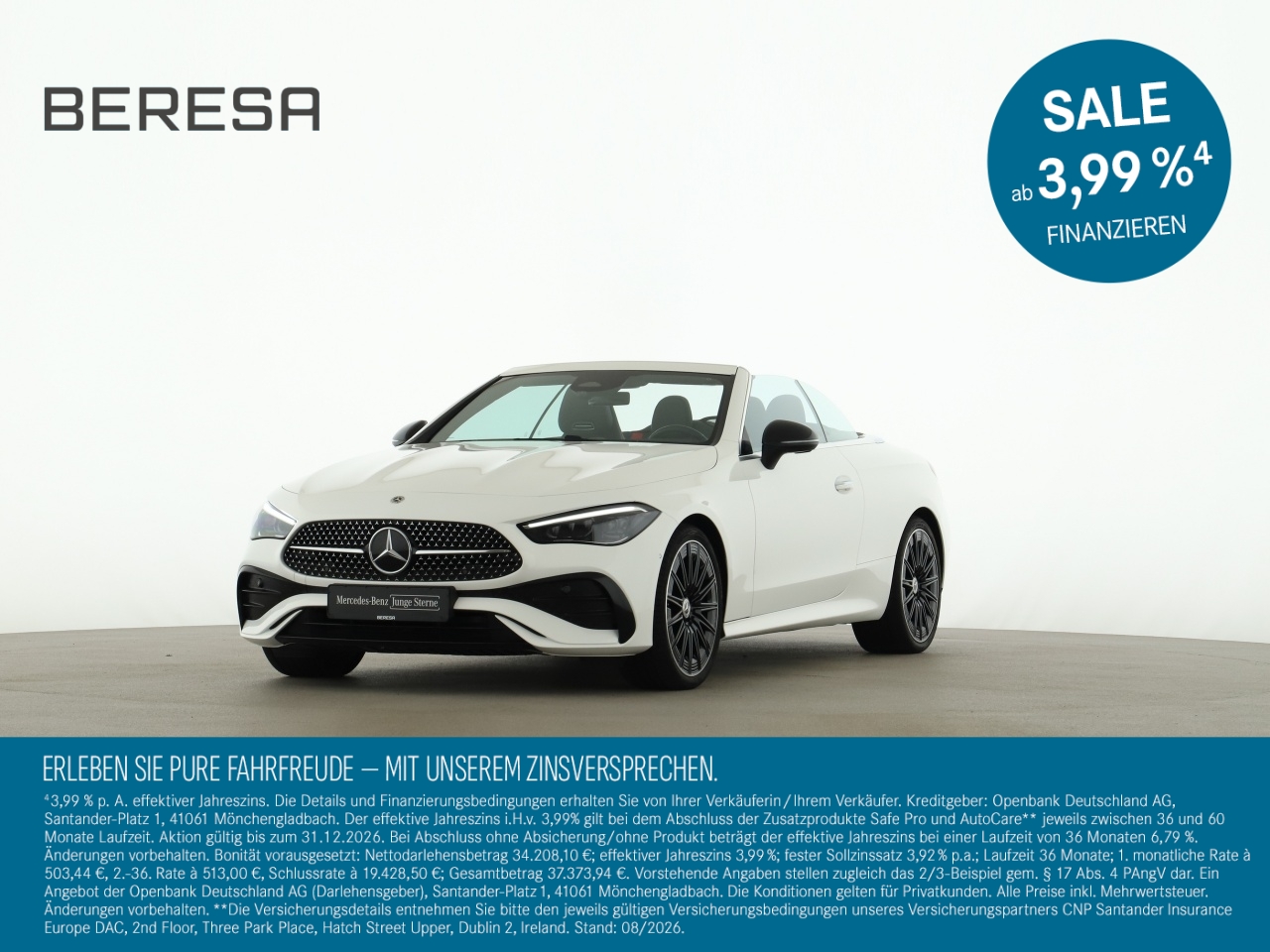 CLE 220 d Cabrio AMG Burmester 3D 20 Night