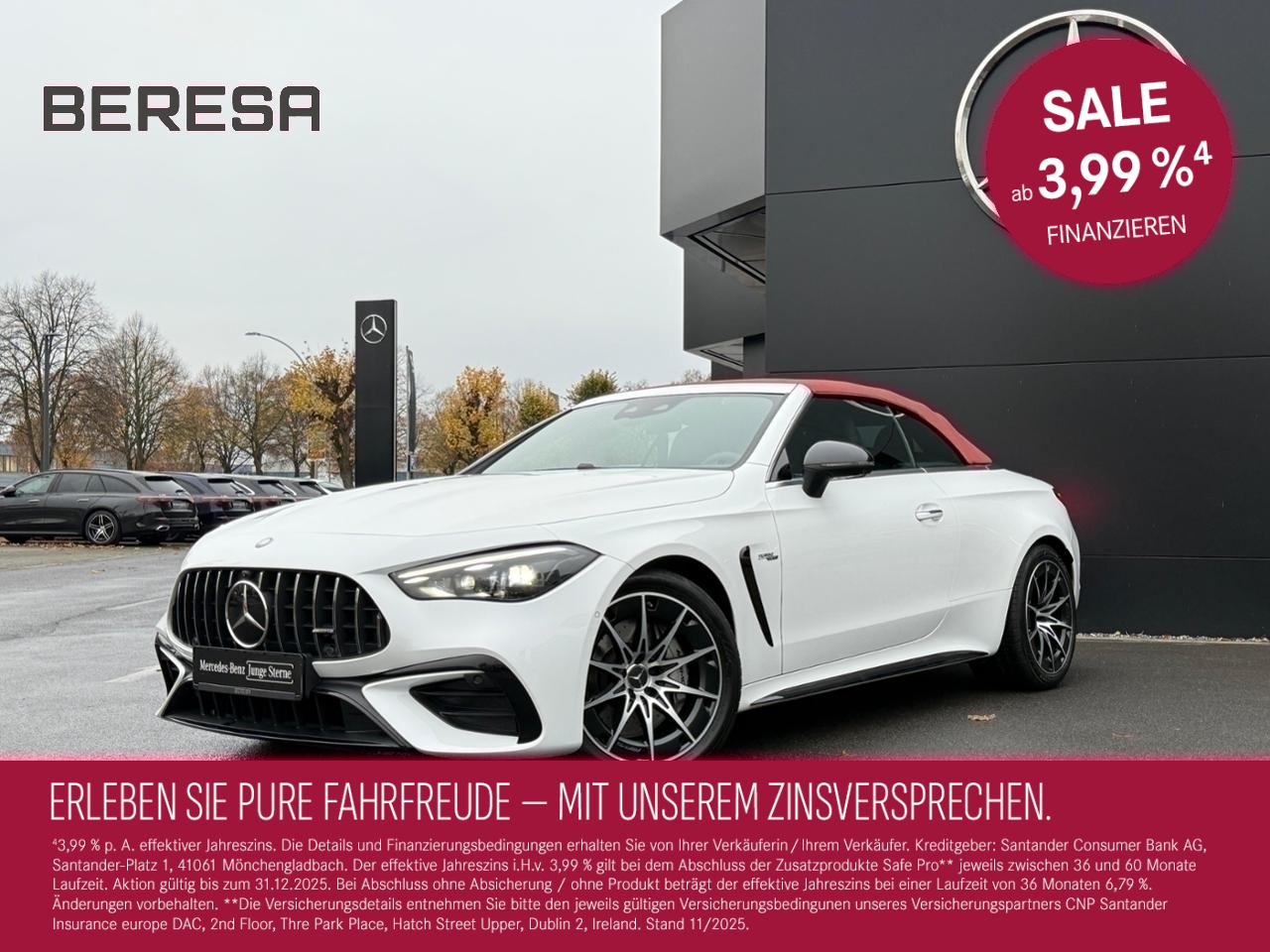 CLE 53 AMG 4M+ Cabriolet Night Distronic AHK 360