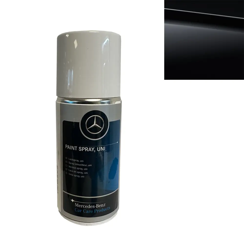 Mercedes-Benz Lacksprühdose Schwarz