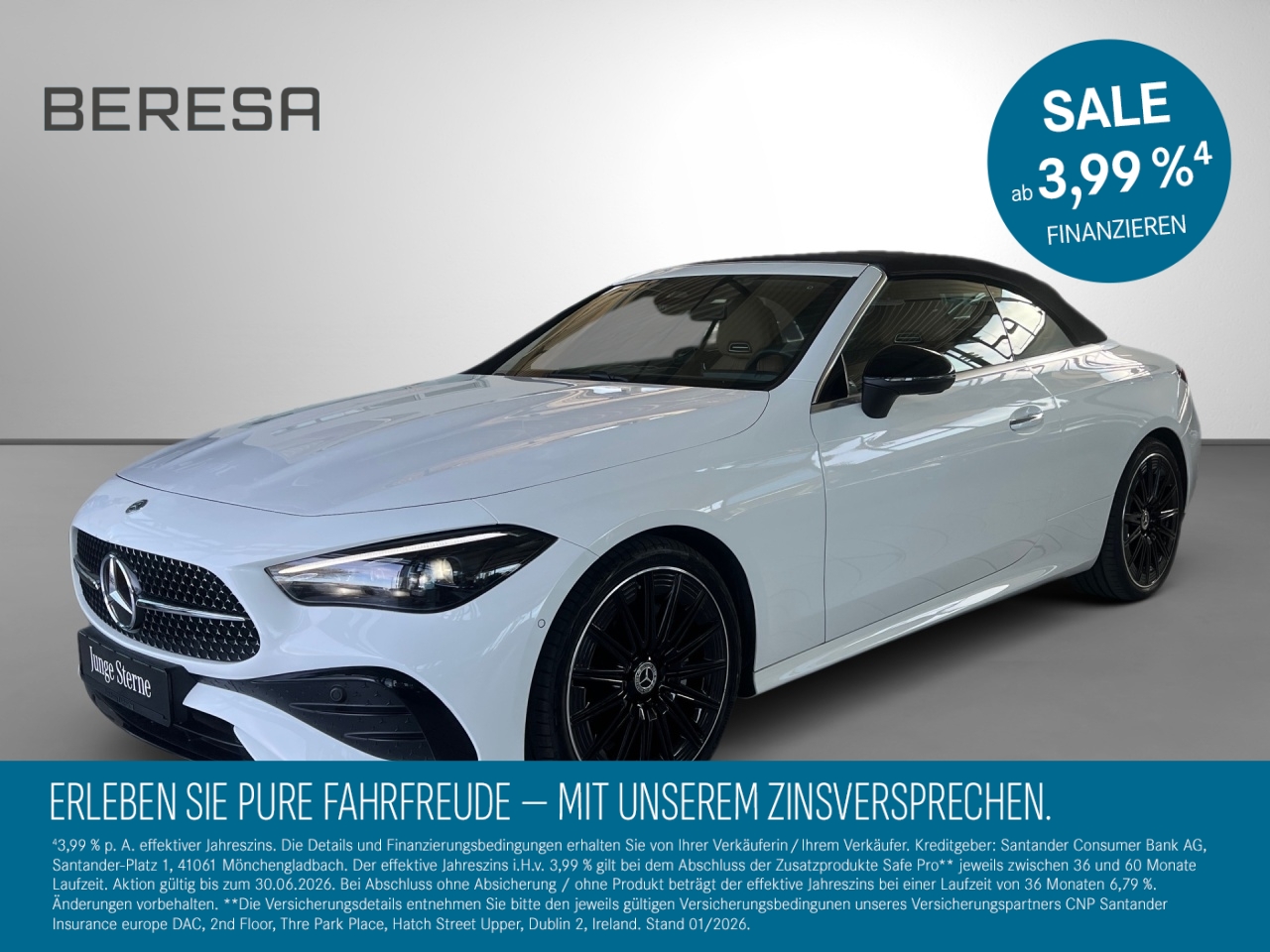 CLE 300 4M Cabriolet AMG Night Sitzklima 20 Zoll