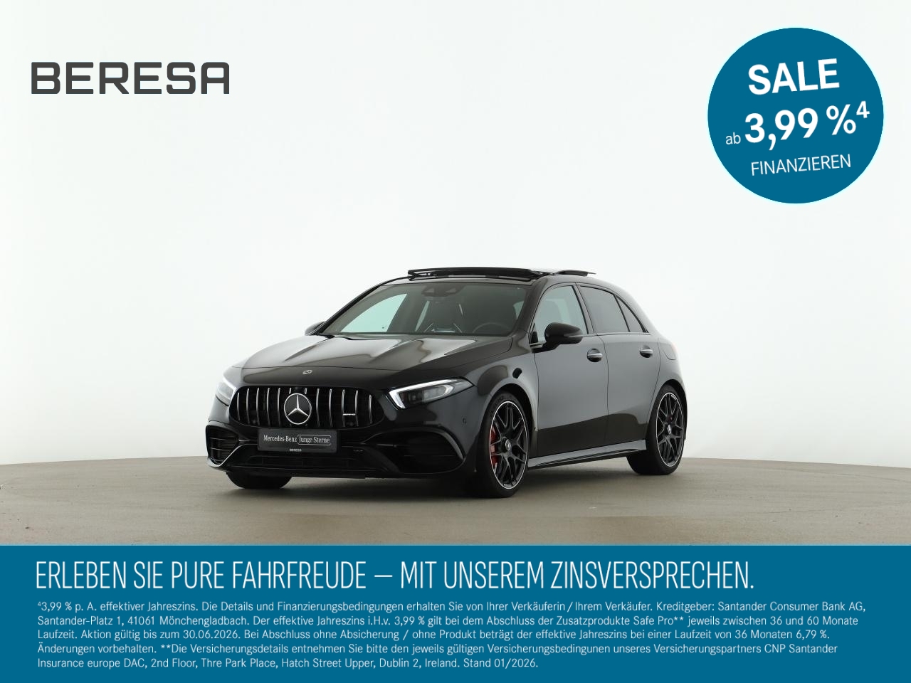 A 45 AMG S 4M Perf. Sitze Leder Drivers Pano HUD