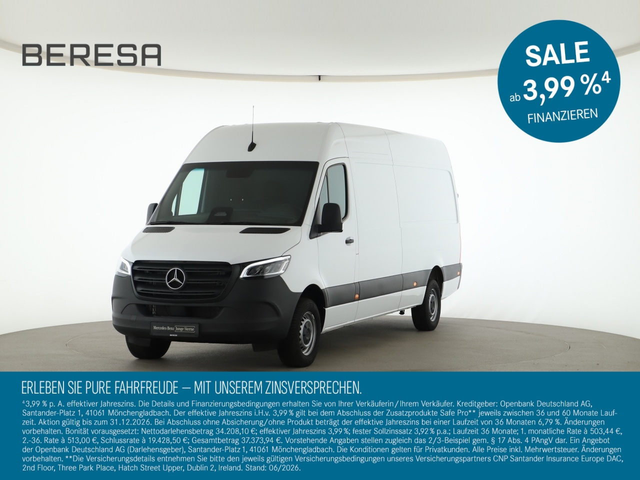 Sprinter 317 CDI Kasten Hoch Lang Pro LED Distr.