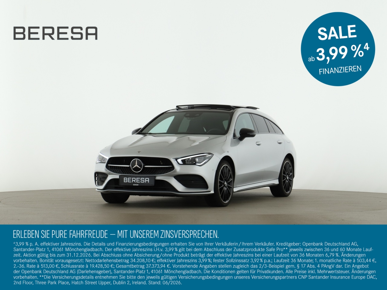 CLA 250 e SB AMG Night Burmester MBUX Pano LED