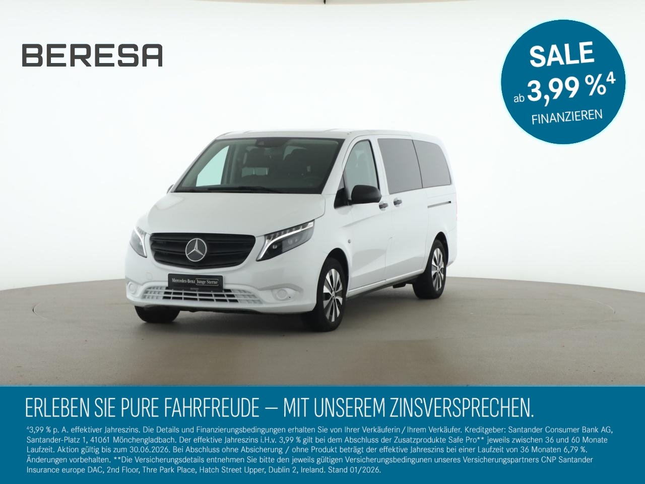 Vito 116 CDI Kombi Tourer Lang 9 Sitzer LED RFK