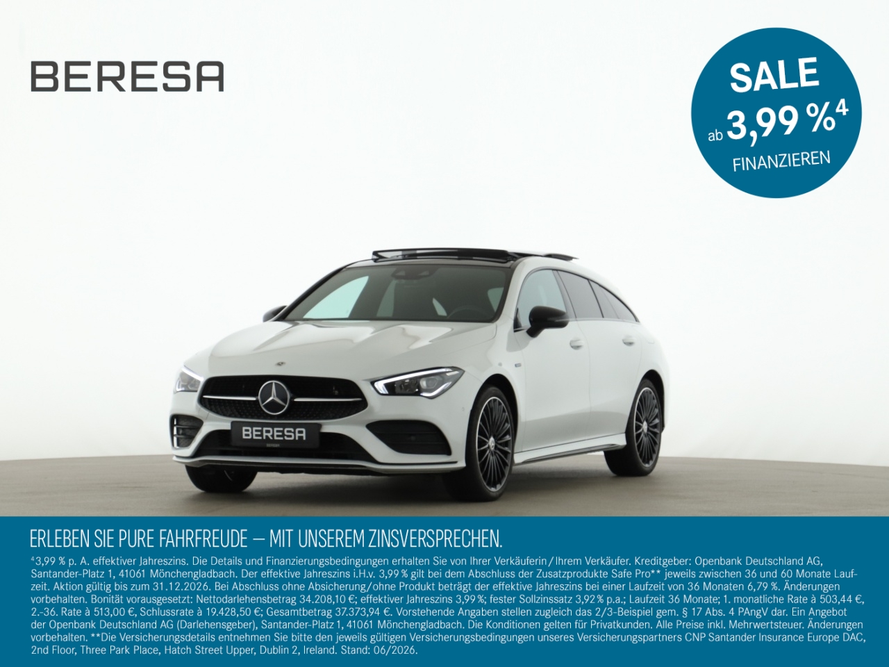 CLA 250 e SB AMG Night Pano AHK 19 Zoll