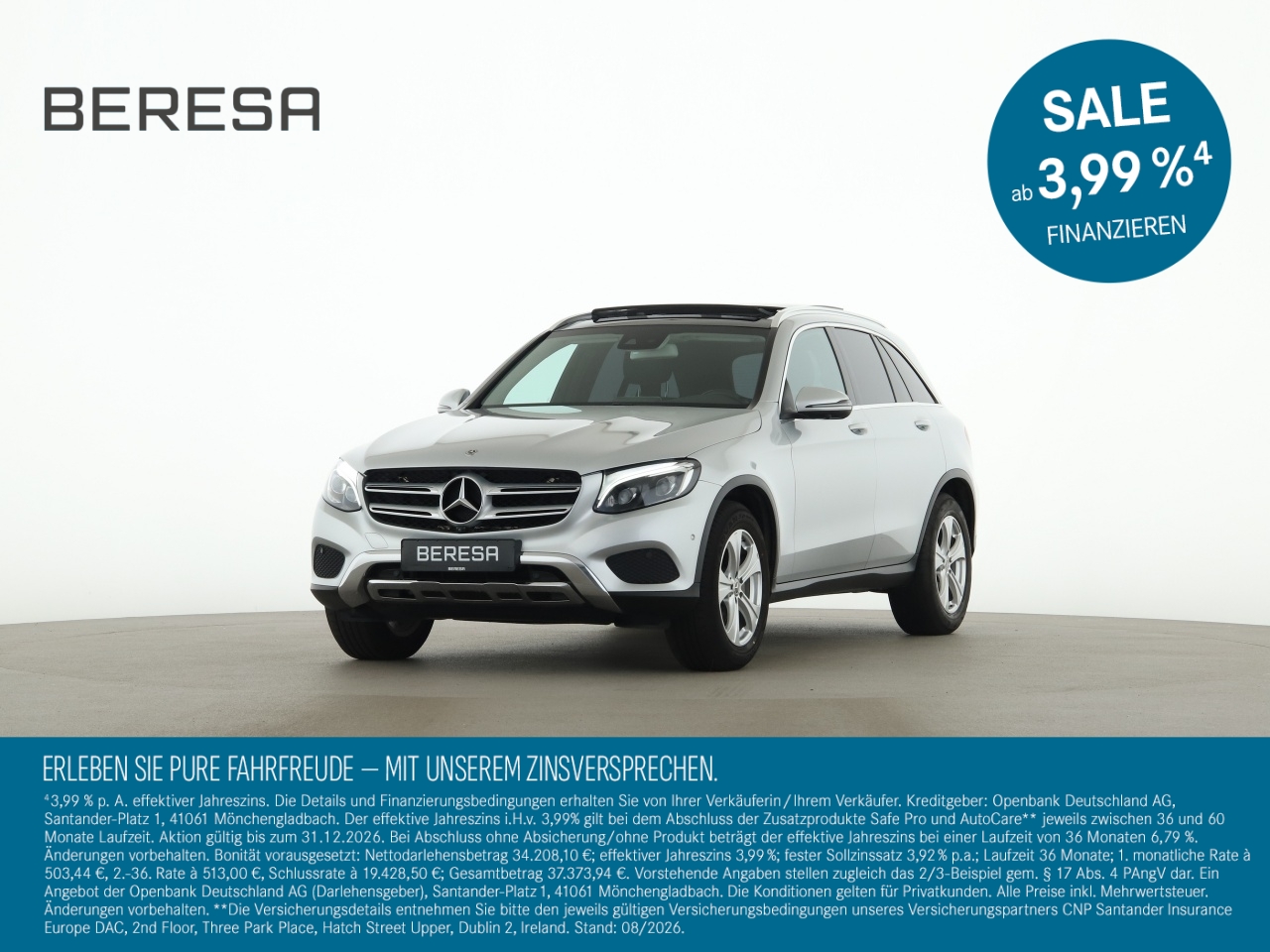 GLC 250 4M Pano Leder Comand Airmatic AMG Int.