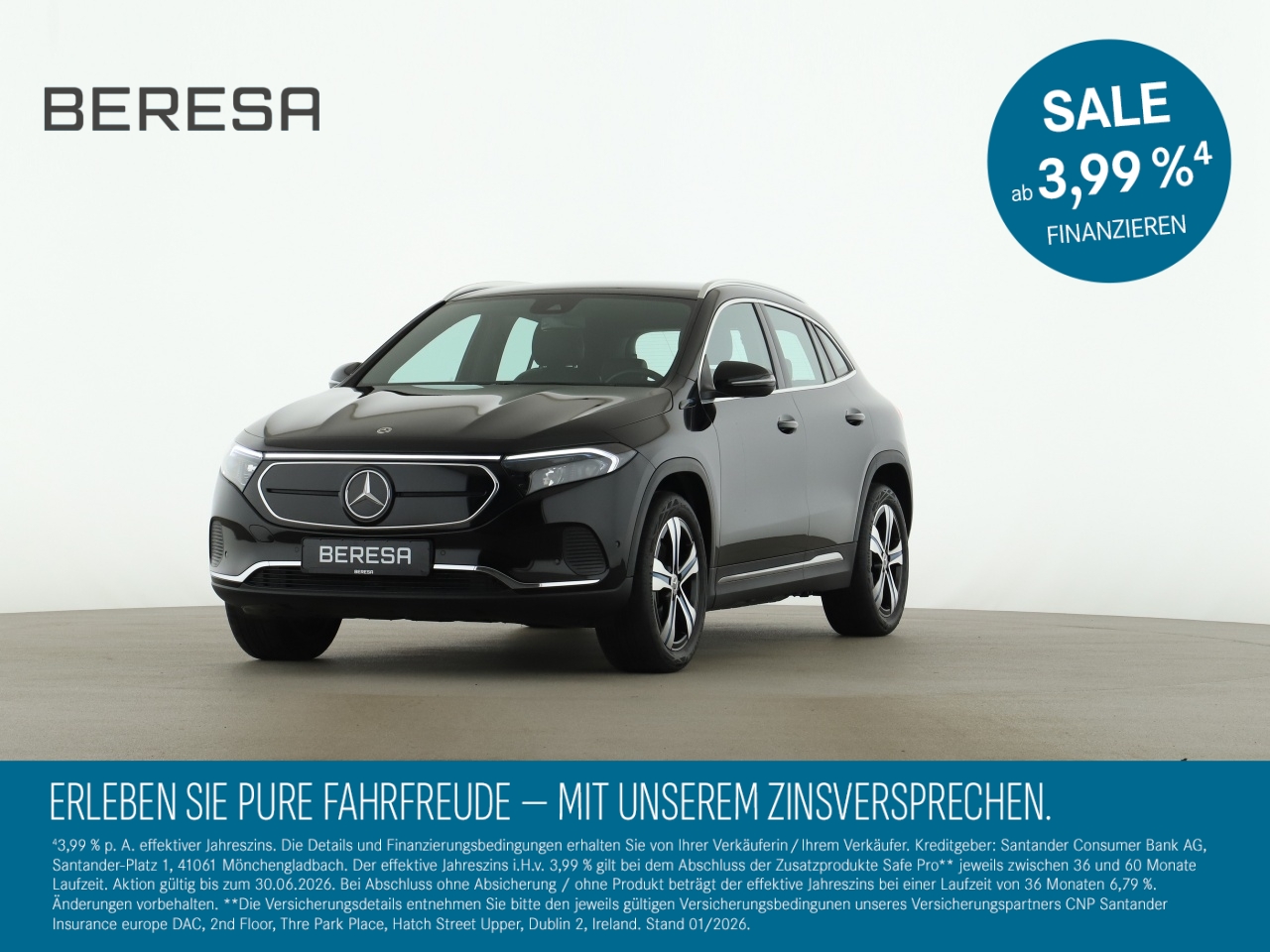 EQA 250+ Progressive MBUX Kamera LED Navi Sitzhz