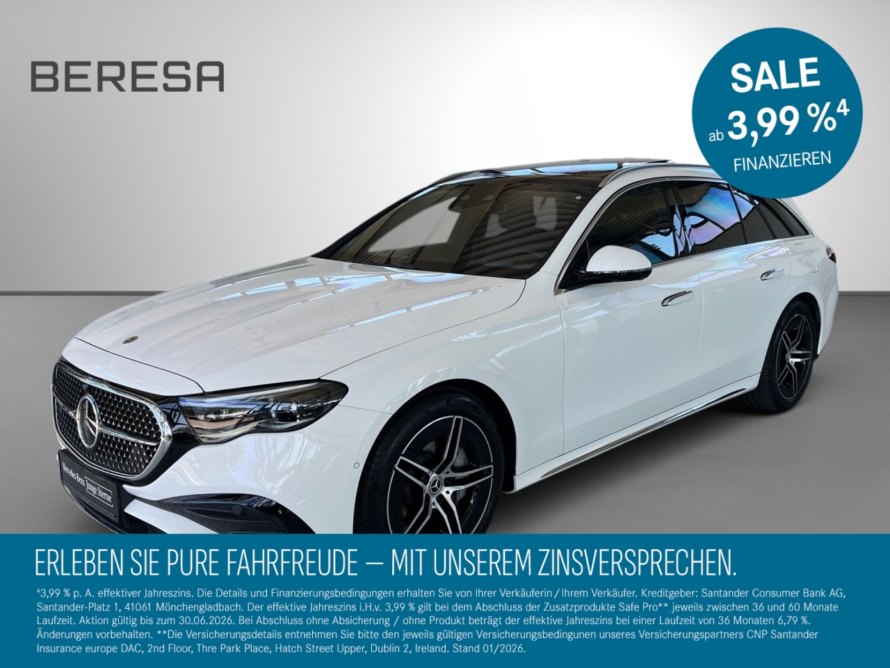 E 300 T de 4M  AMG Massage Sitzklima Superscreen