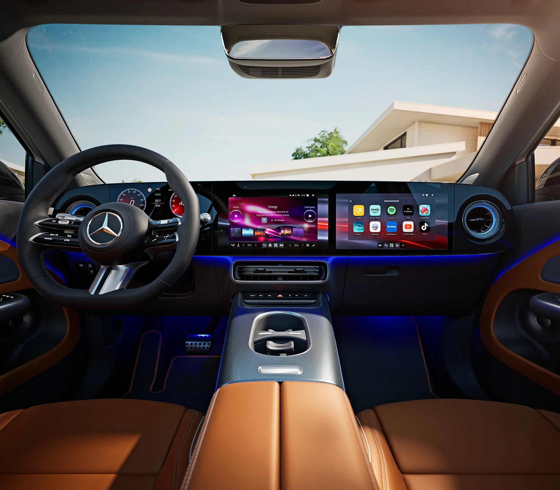 der Hyperscreen des GLB