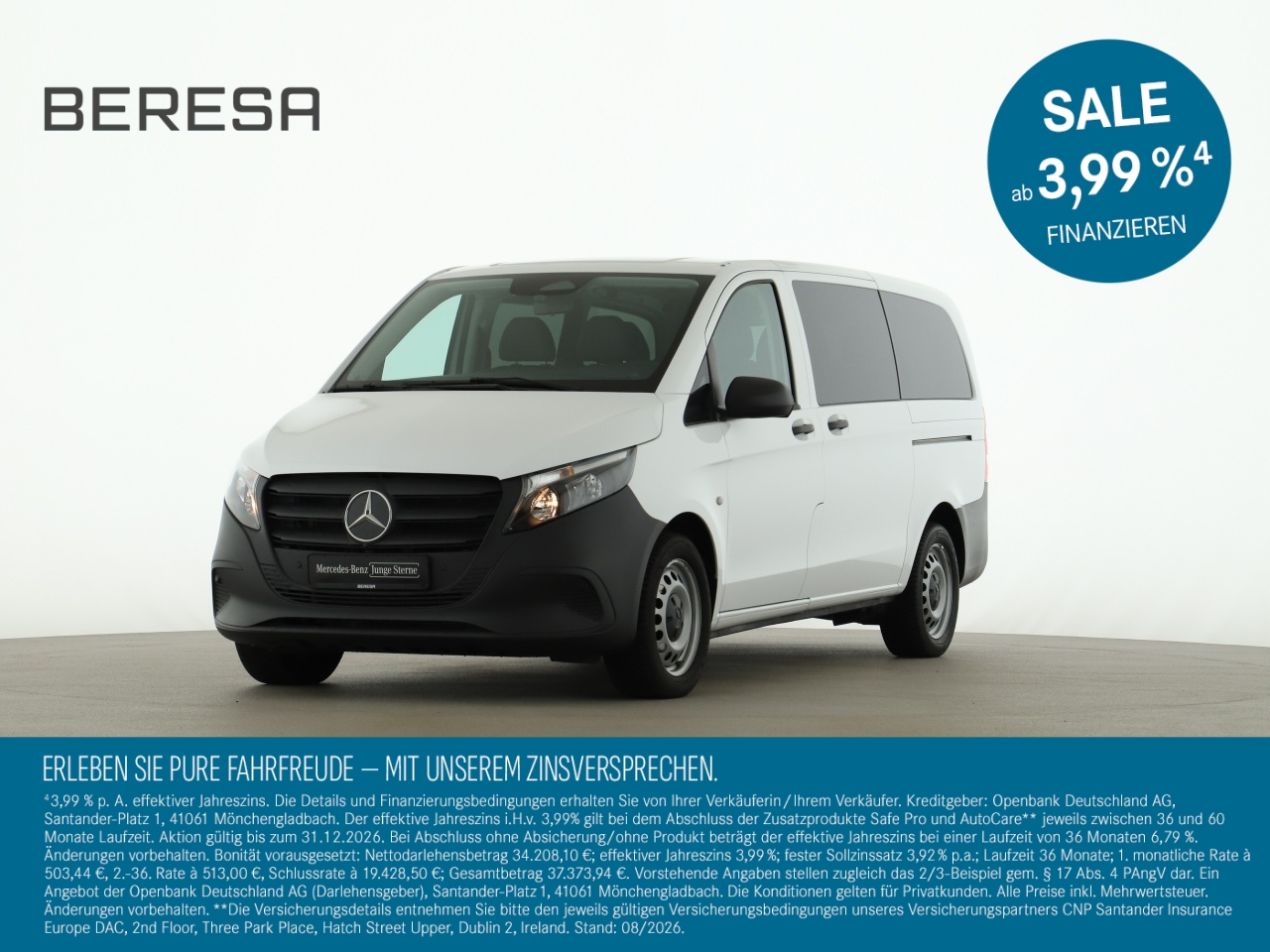 Vito 114 CDI Tourer Lang 9 Sitzer Kamera