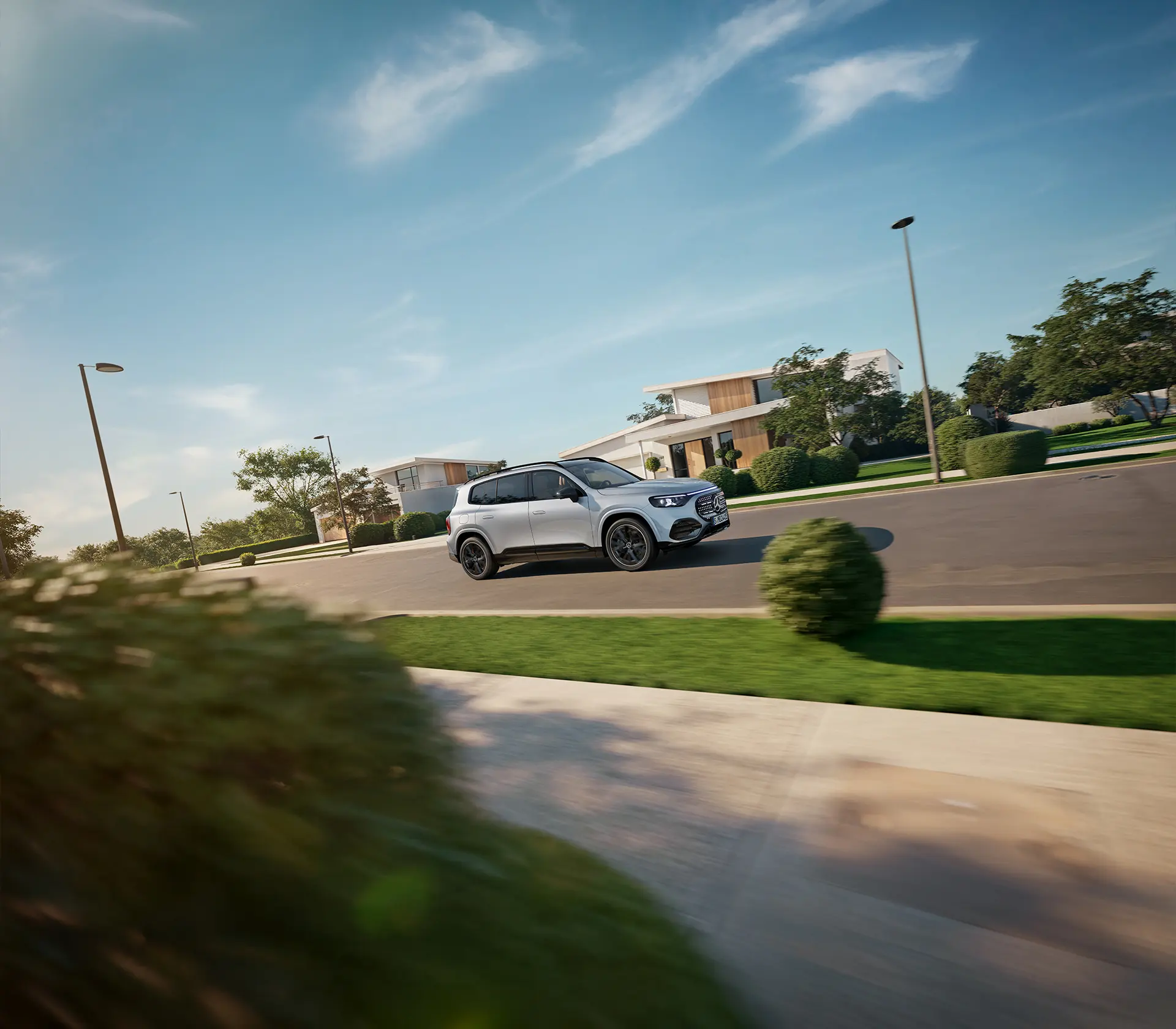 GLB fährt auf der Straße