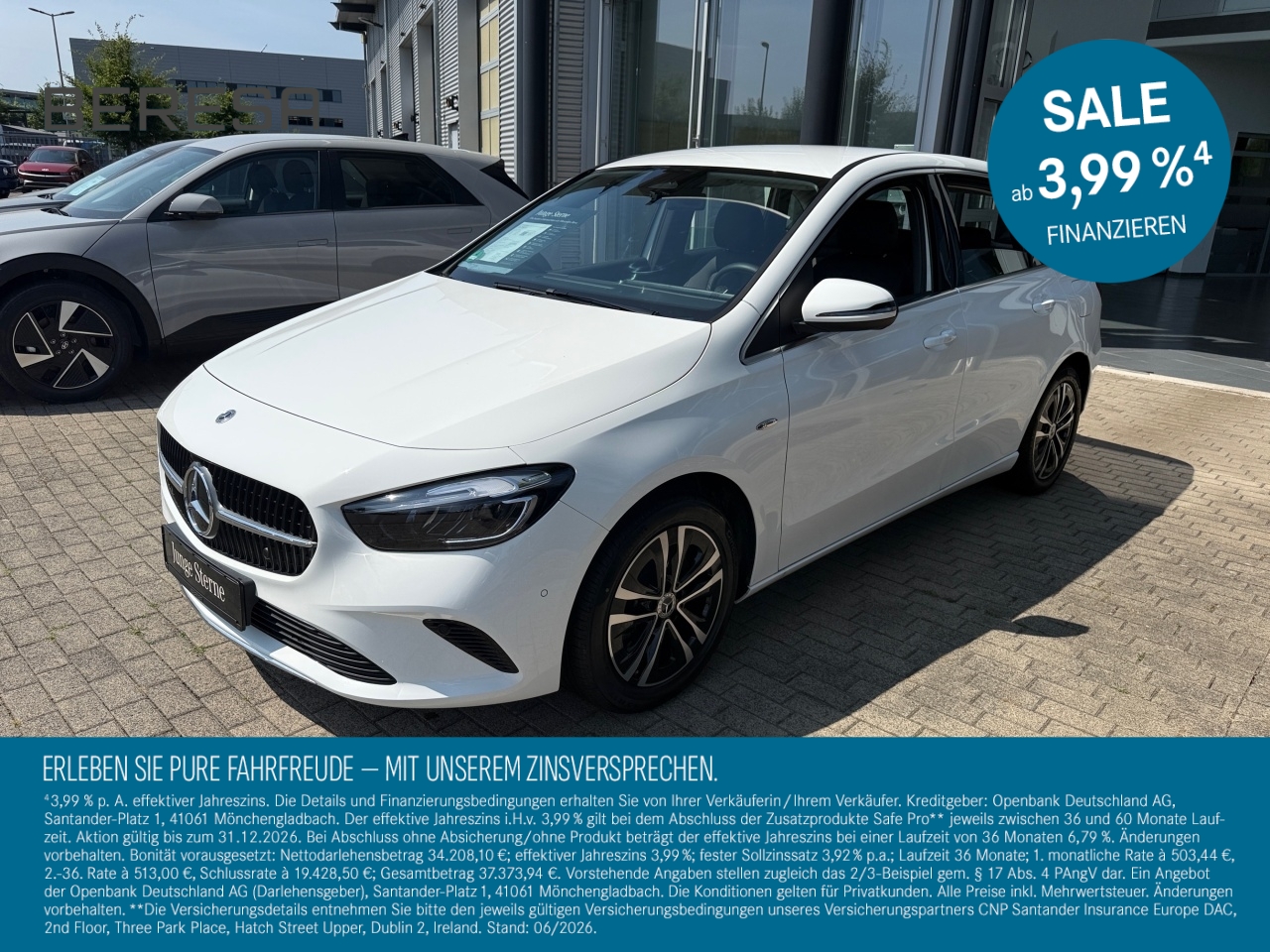 B 250 e Progressive AHK AC-Laden CarPlay Winter