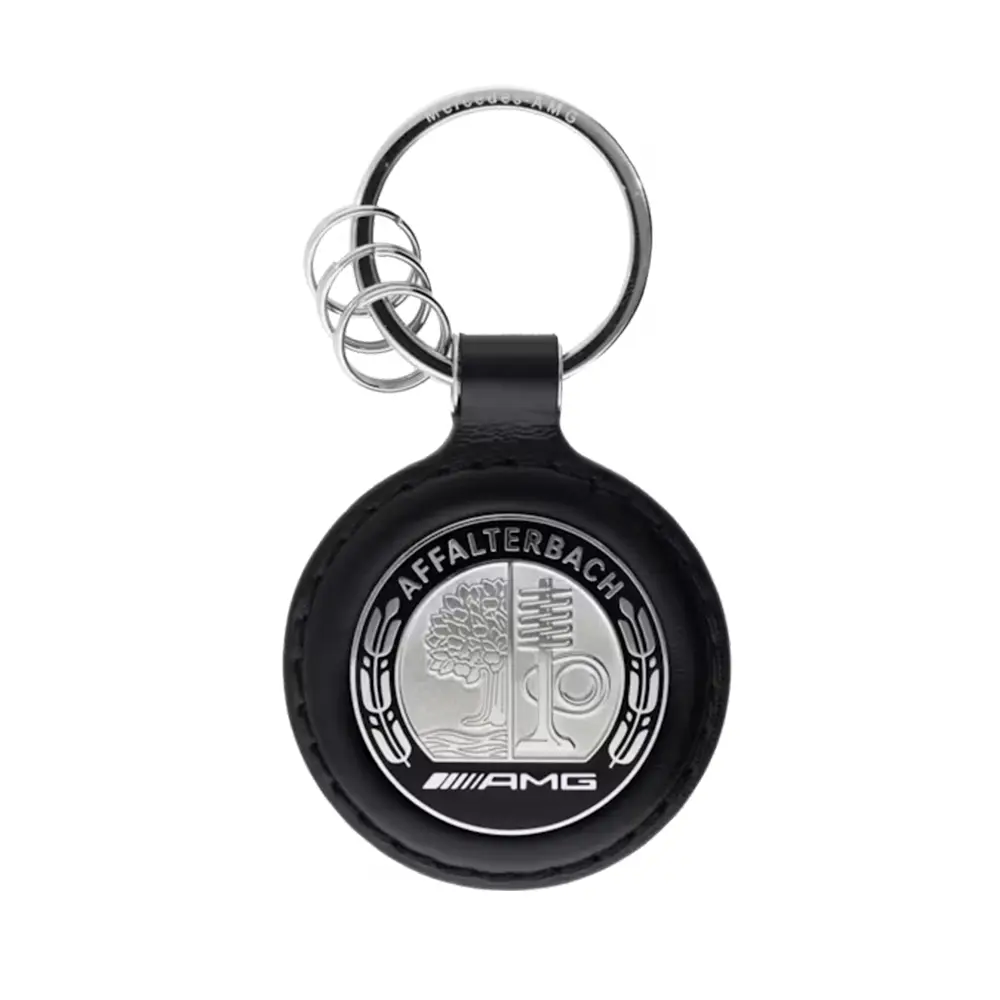 Mercedes-Benz AMG Leder Schlüsselanhänger Schwarz Affalterbach