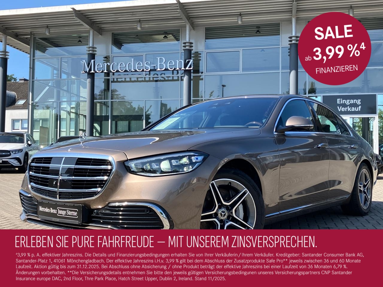 S 350 d 4M Fond-TV Massage Nappa HUD 19 Zoll AMG