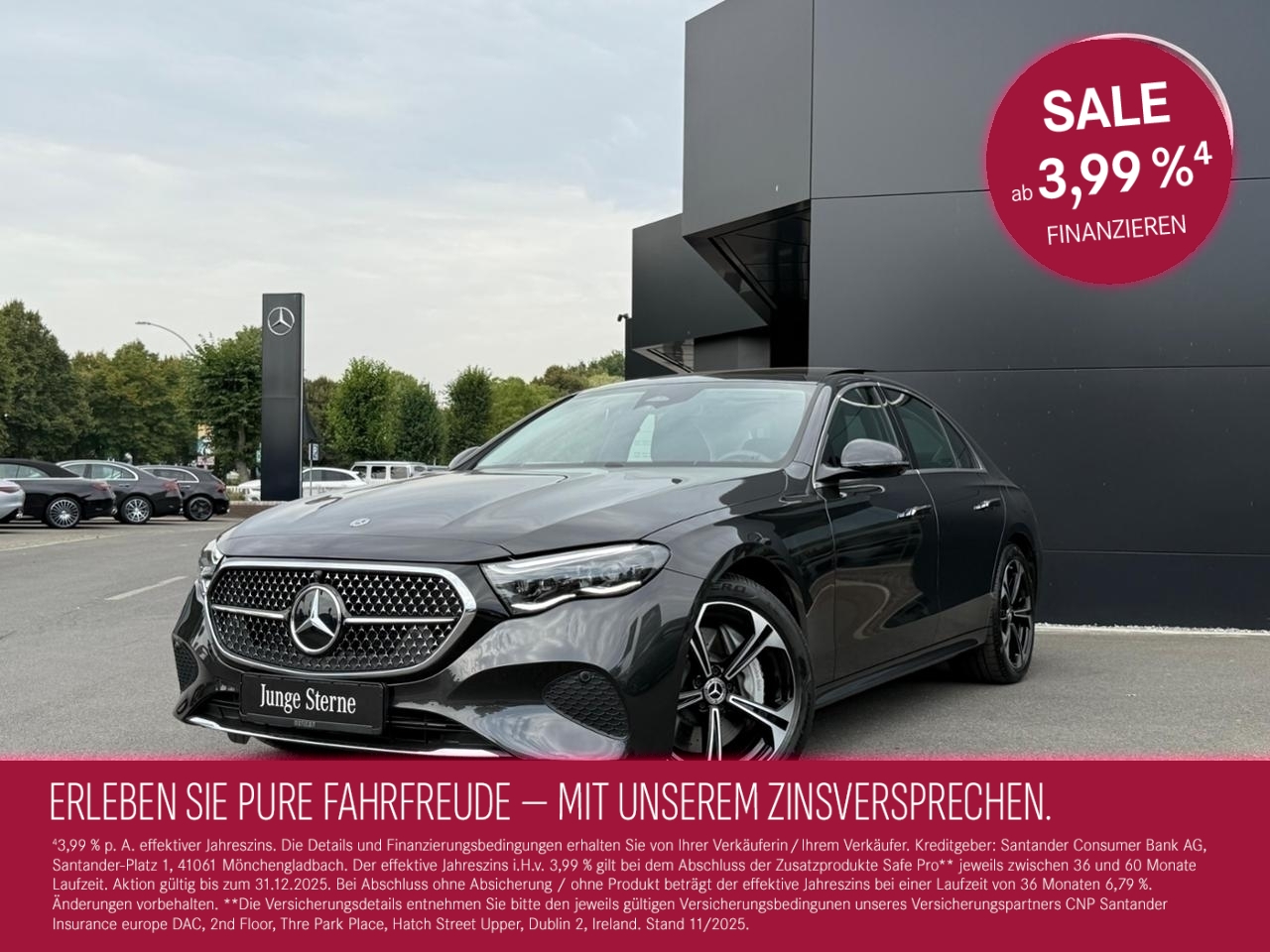 E 300 de Avantgarde AHK Pano.-Dach Distronic 360