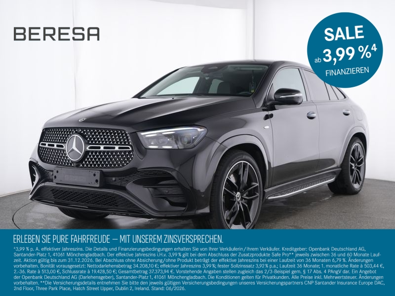 GLE 400 e 4M Coupé AMG HUD Pano Sitzkl. AHK 22