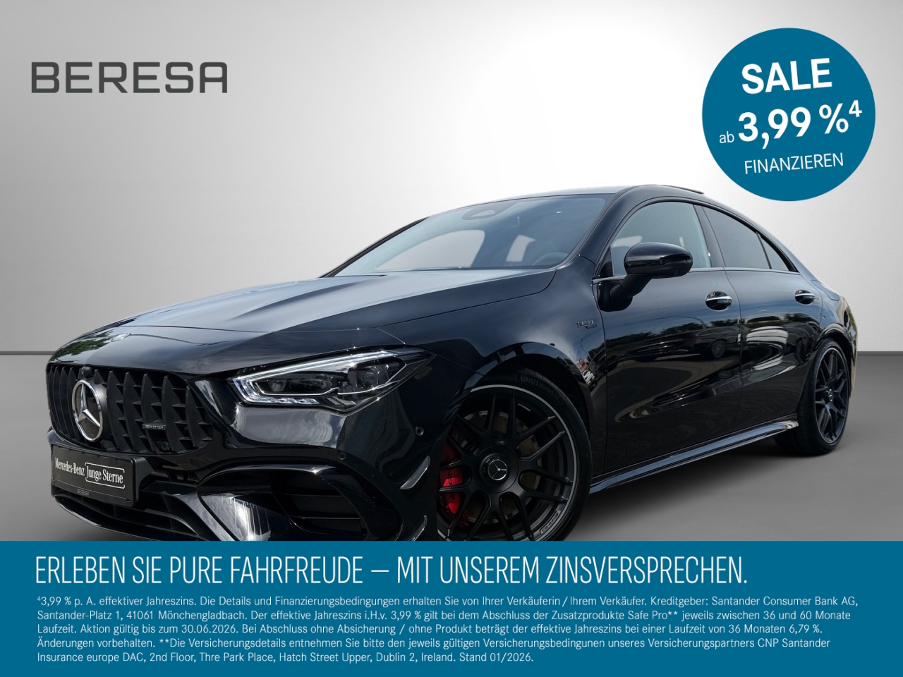 CLA 45 AMG S 4M+ Night Perf Sitze Aero Pano HUD