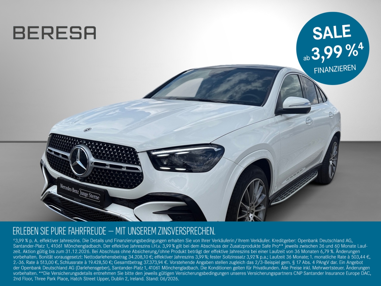 GLE 400 e 4M Coupé AMG Pano AHK Sitzklima HUD