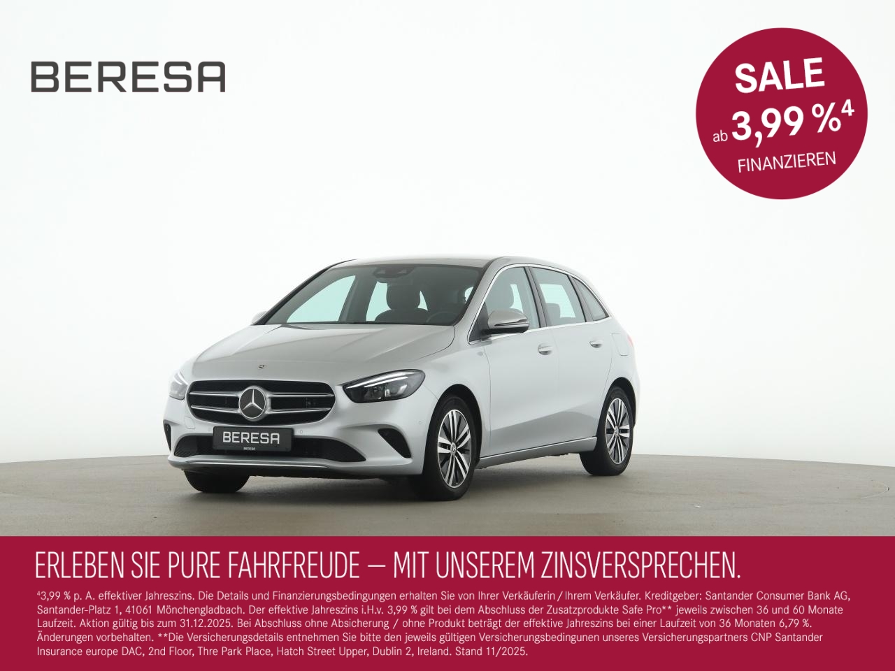 B 250 e Progressive AHK Distronic LED Kamera