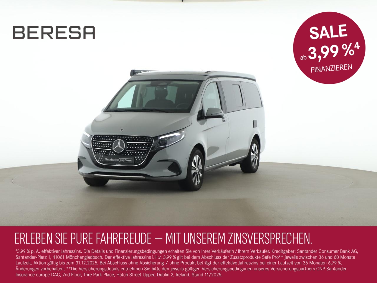 V 300 Marco Polo d 4M Airmatic AHK Distr Standhz