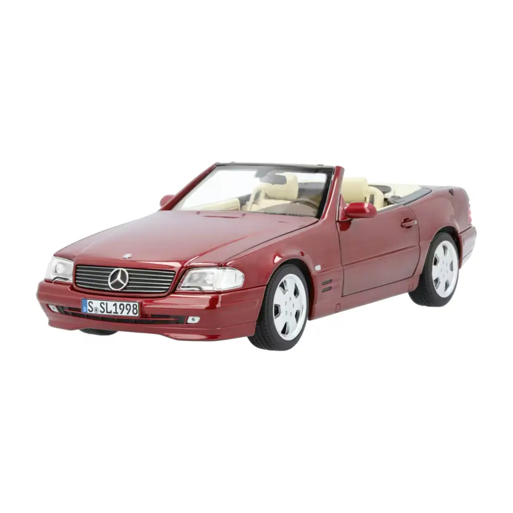 Mercedes-Benz SL 500 R129 (1998-2001) bernsteinrot Norev 1:18
